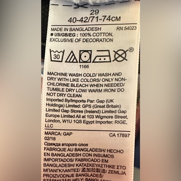 Men's Gap Light Blue Shorts with Mermaid Embroidery - Picture 7 of 7